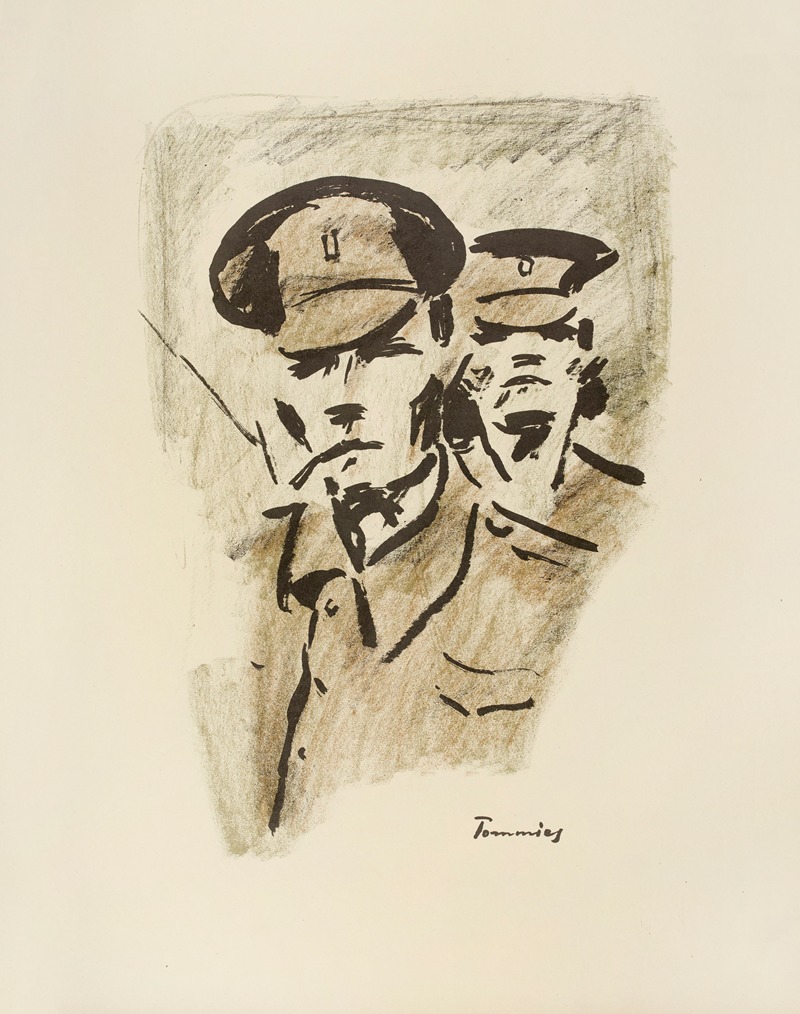 Henri Bing - Au Camp Pl.17