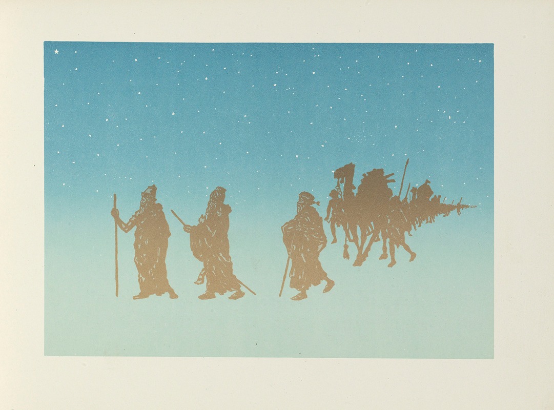 Henri Rivière - Les Rois Mages