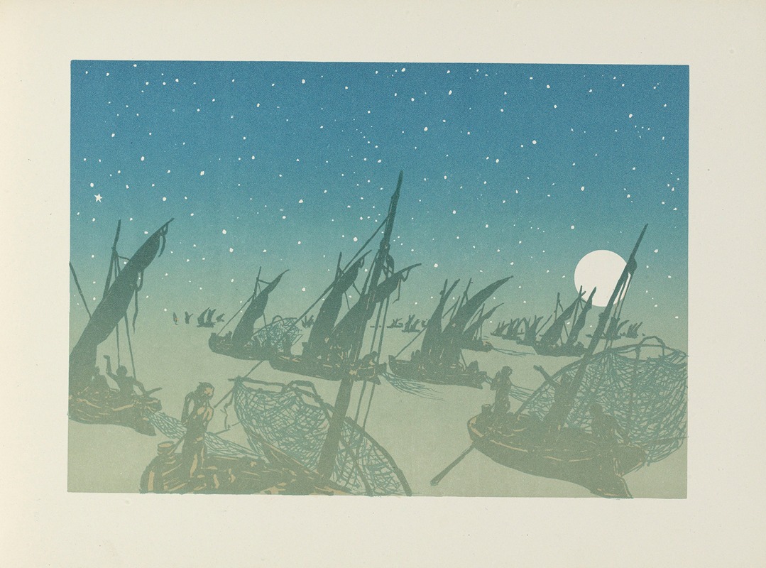 Henri Rivière - Les Pécheurs