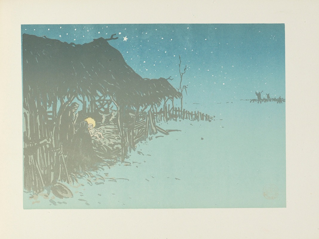 Henri Rivière - La Creche