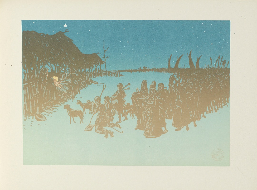 Henri Rivière - L’Adoration
