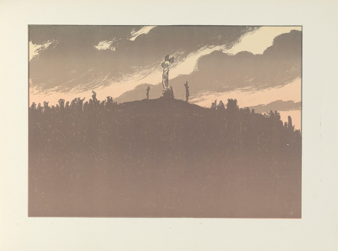 Henri Rivière - Le Golgotha