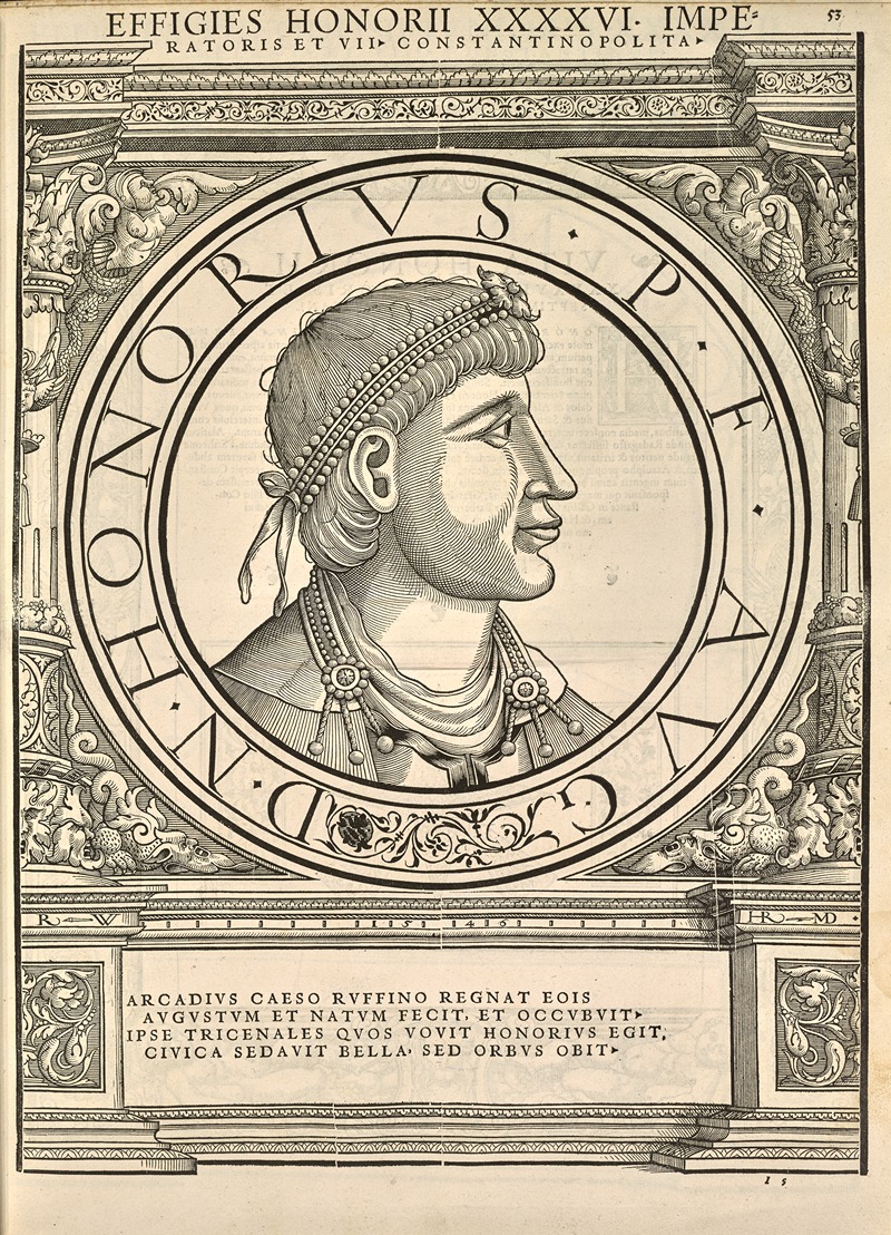 Jacopo Strada - Honorius
