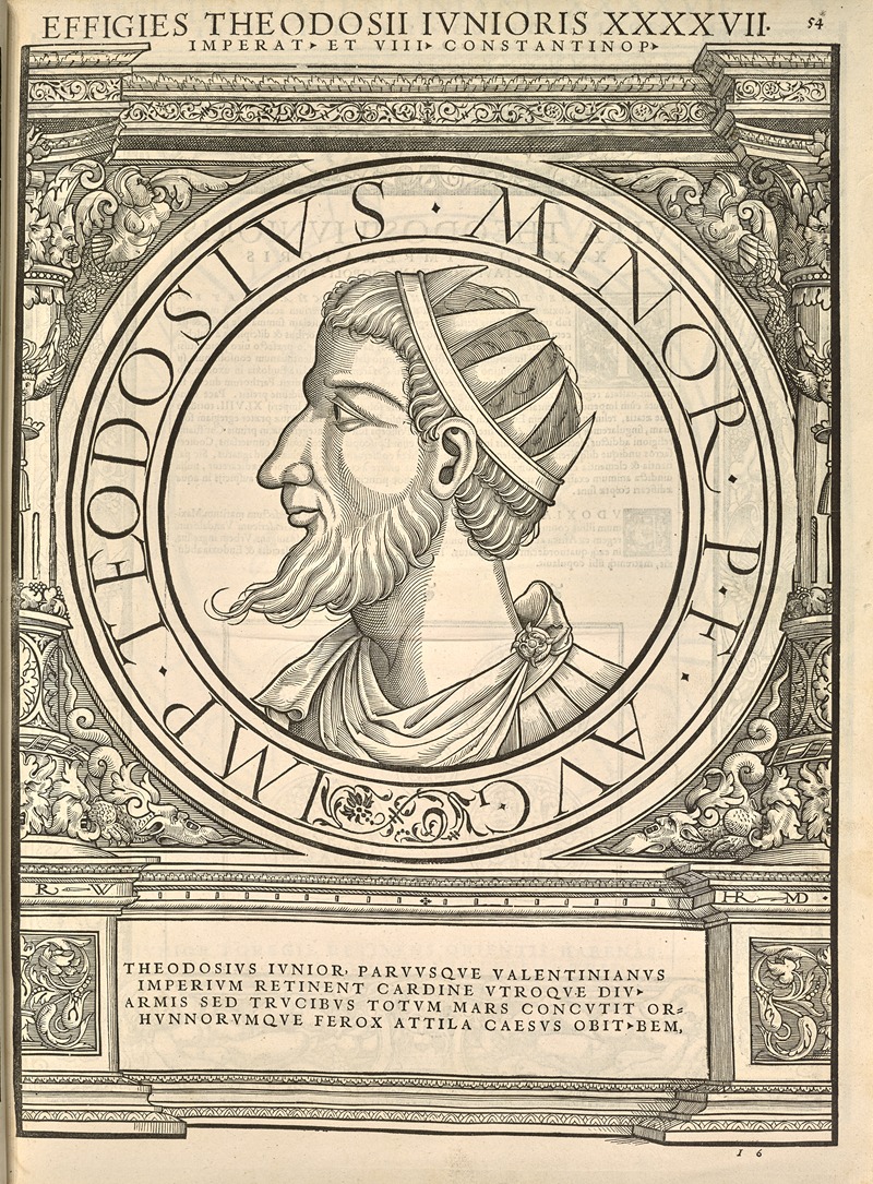 Jacopo Strada - Theodosius II (the Calligrapher)