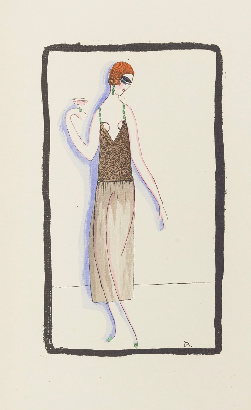 Janine Aghion - The Essence of the mode of the day – Paris 1920 Pl.09