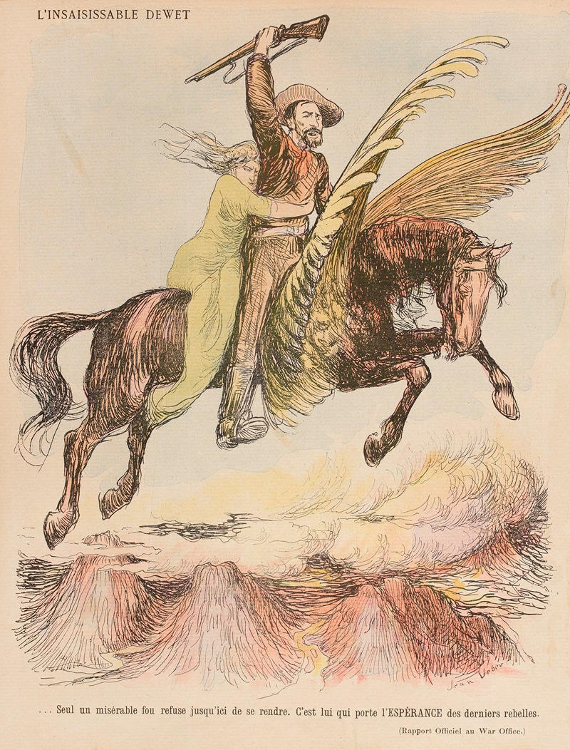 Jean Veber - L’Insaisissable Dewet
