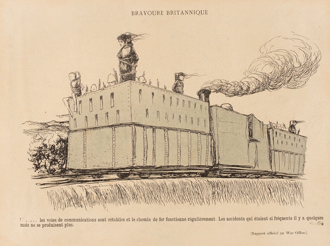 Jean Veber - Bravoure Britannique