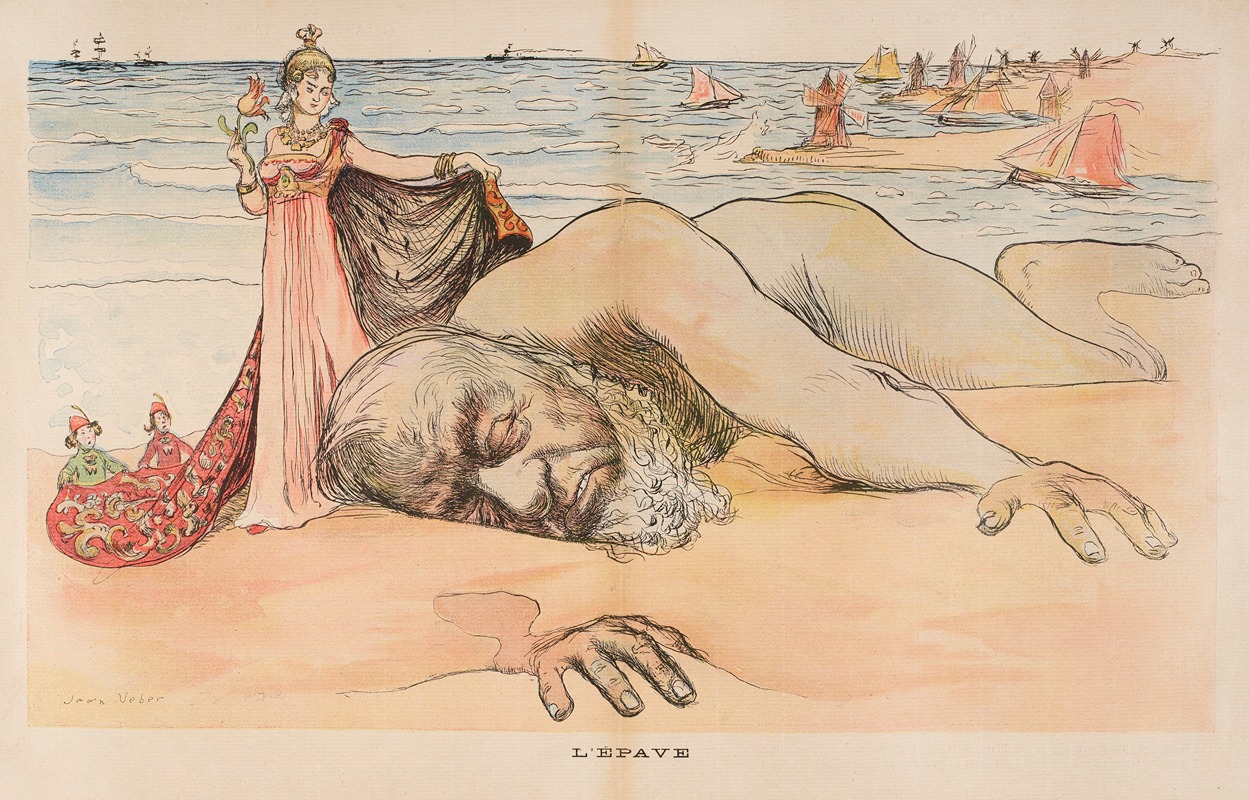 Jean Veber - L’Épave
