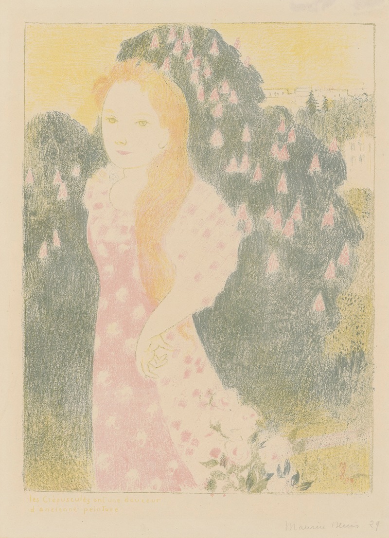 Maurice Denis - Les crépuscules ont une douceur d’ancienne peinture