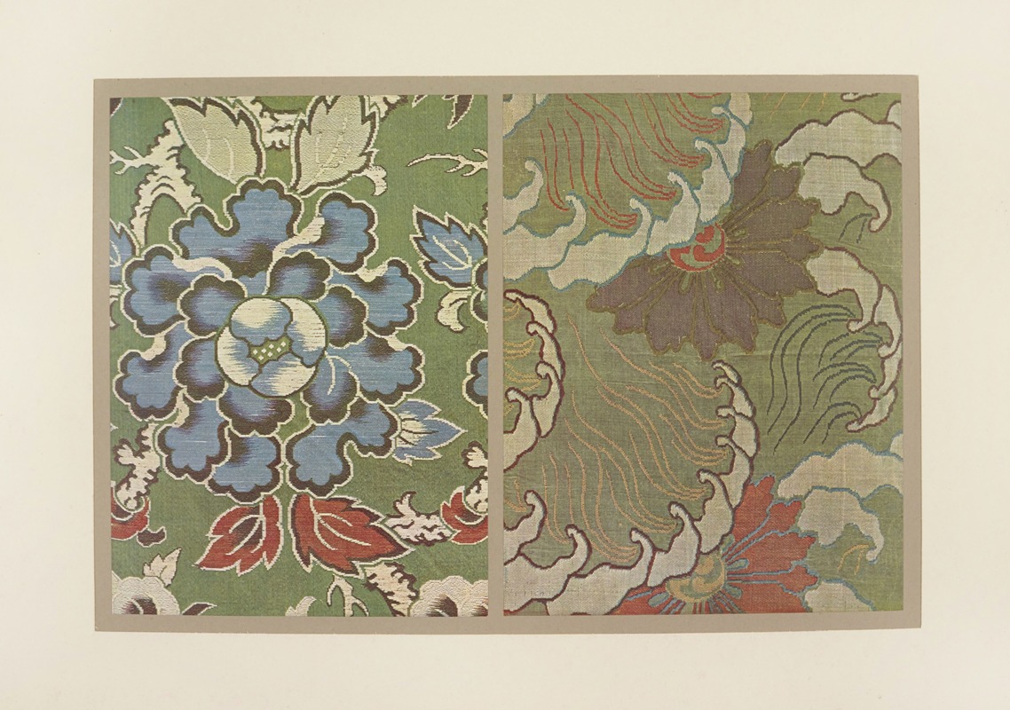Maurice Pillard Verneuil - Pivoines ; fleurs stylisées