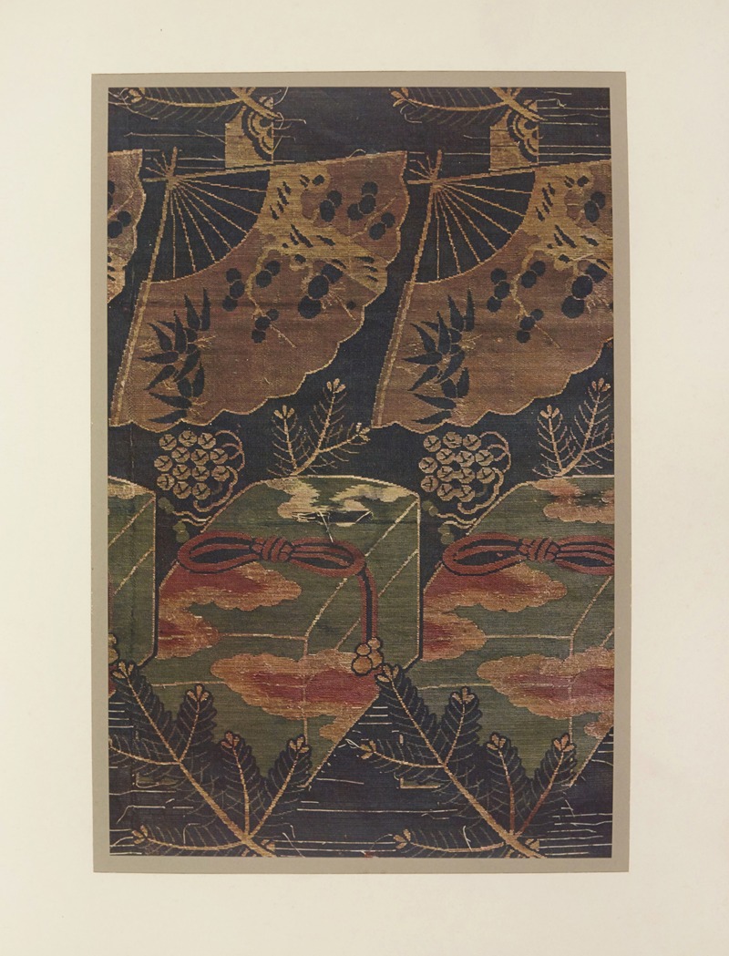 Maurice Pillard Verneuil - Branches de pin, boîtes et éventails