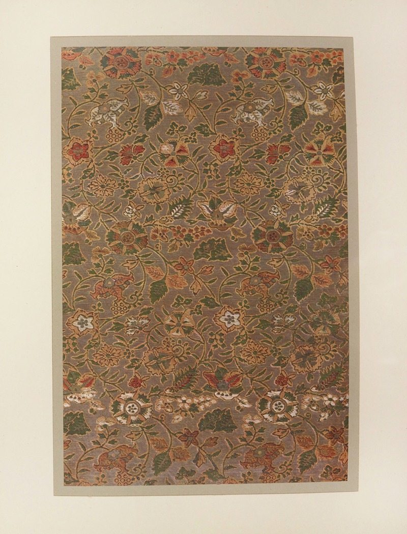 Maurice Pillard Verneuil - Rinceaux et fleurs stylisées