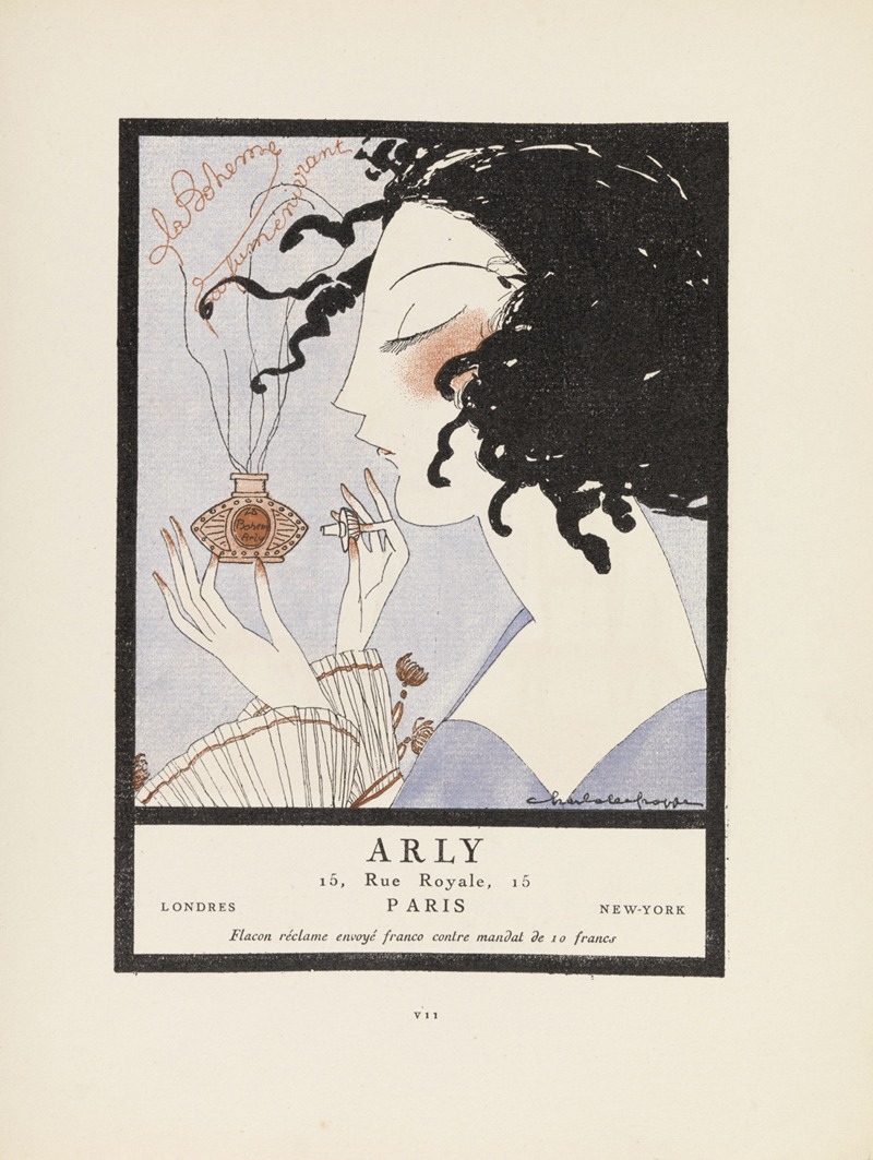 Alexandre Jacovleff - Gazette du Bon Ton – Advertentie Arly