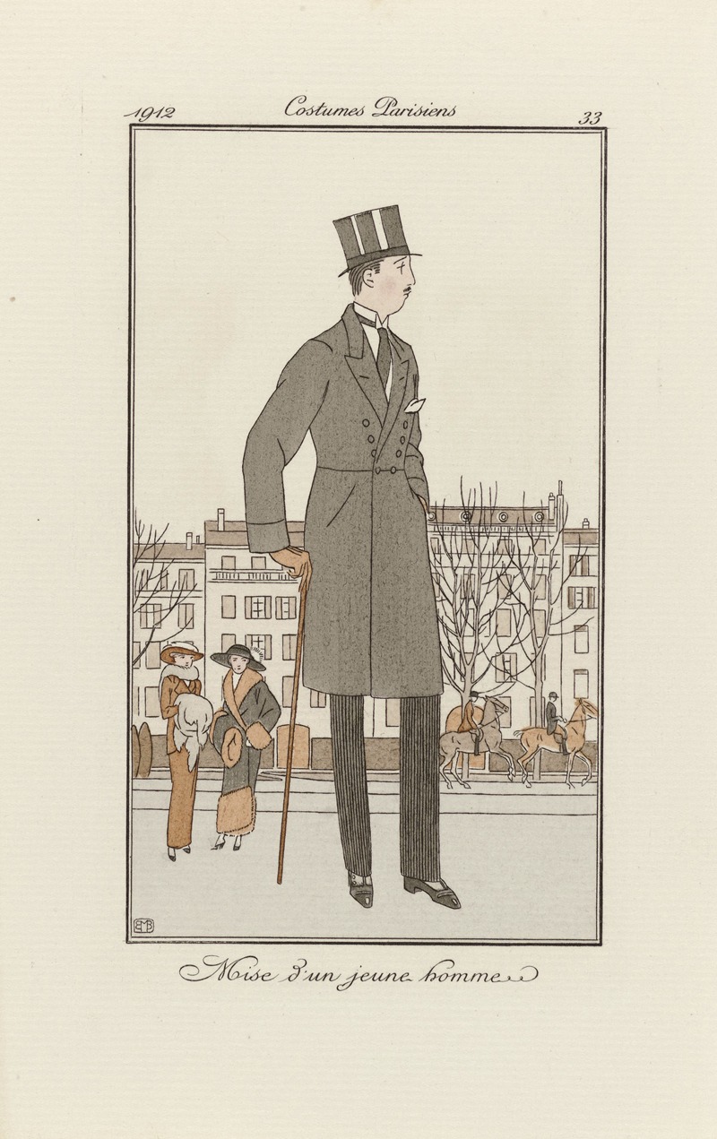 Anonymous - Journal des Dames et des Modes – Mise d’un jeune homme