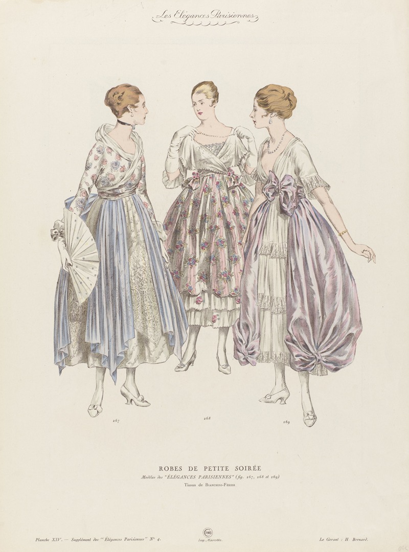 Anonymous - Les Élégances Parisiennes – ROBES DE PETITE SOIRÉ