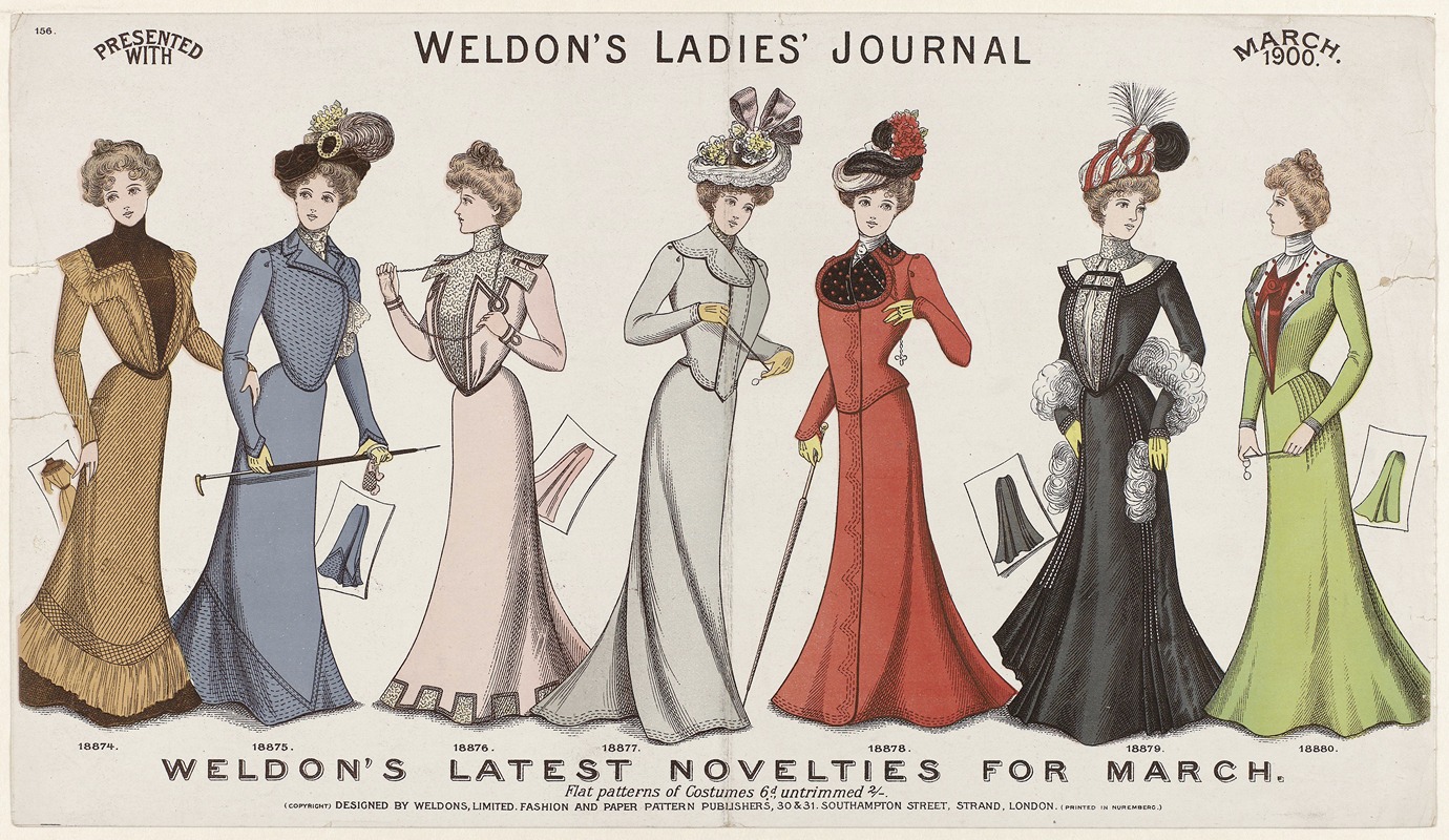 Anonymous - Weldon’s Ladies’ Journal No.156