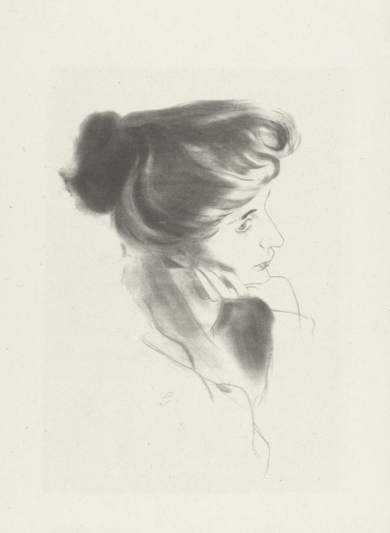 Antonio de La Gandara - Etude de femme