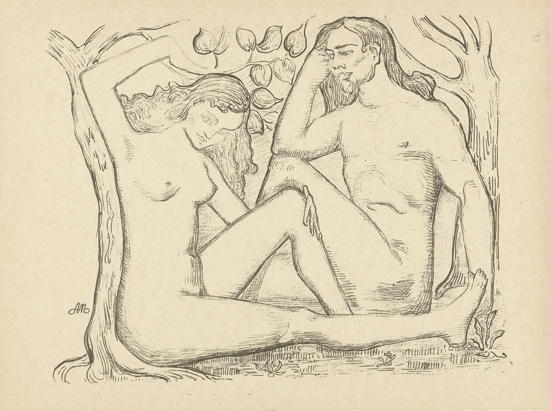 Aristide Maillol - L’Homme et la Femme. Adam et Eve