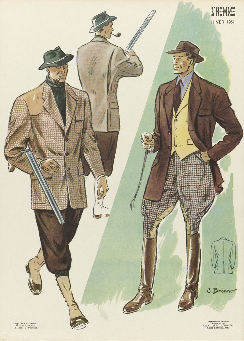 C. Brenner - L’Homme, Hiver
