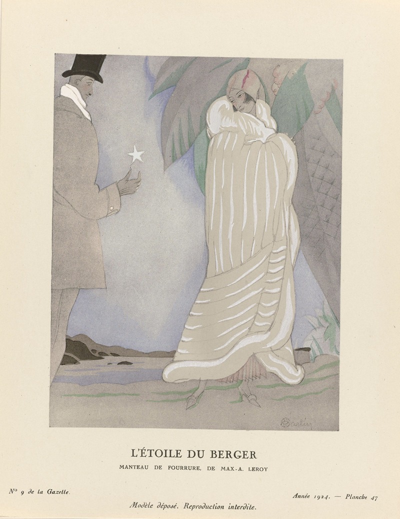 Charles Martin - L’étoile du berger Manteau de fourrure, de Max-A. Leroy