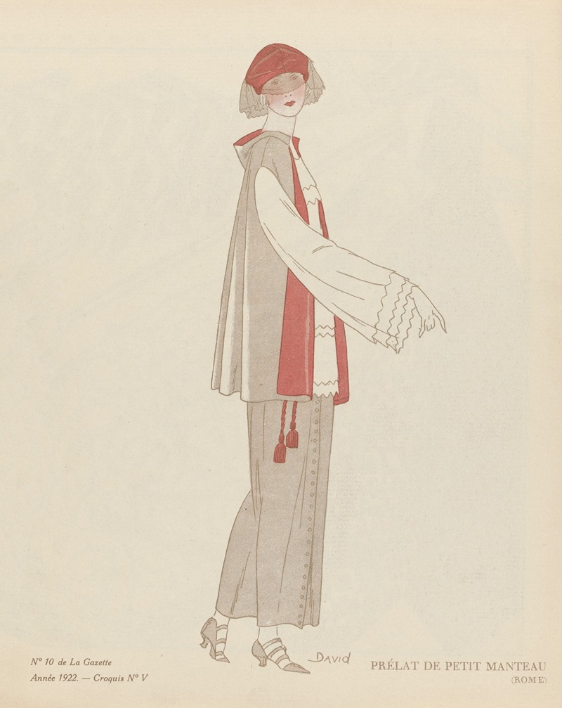 David - Prélat de petit manteau, (Rome)