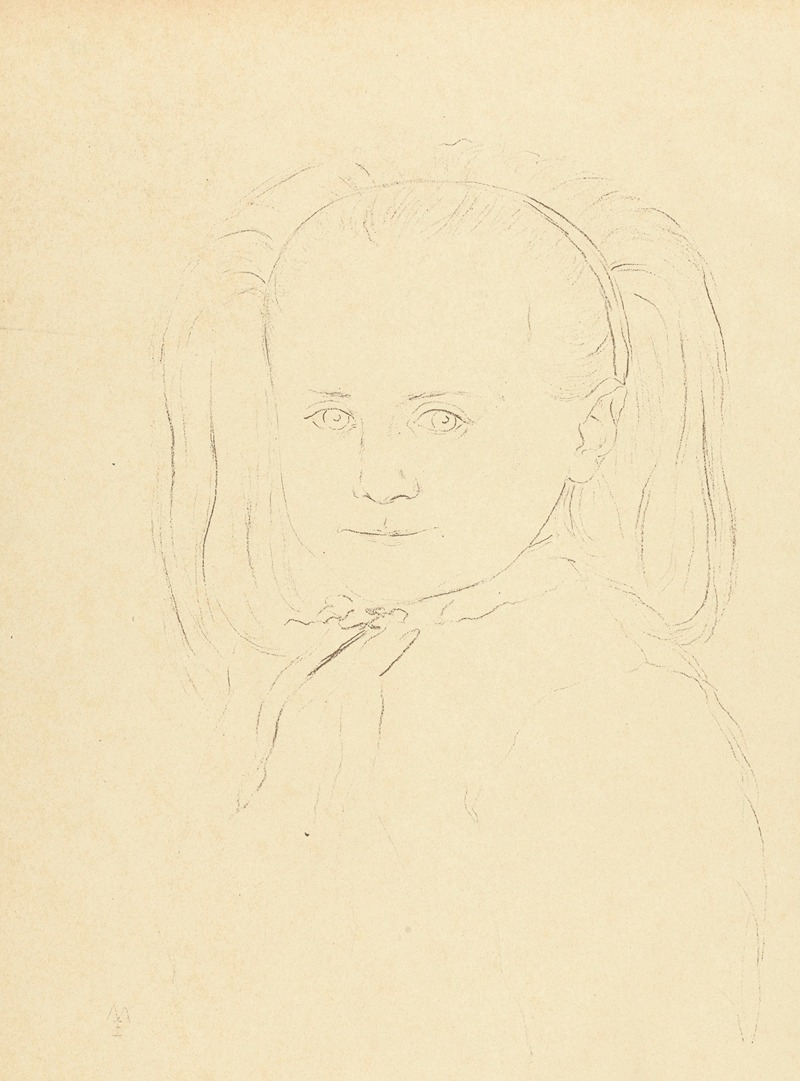 Eugène Martel - Petite fille