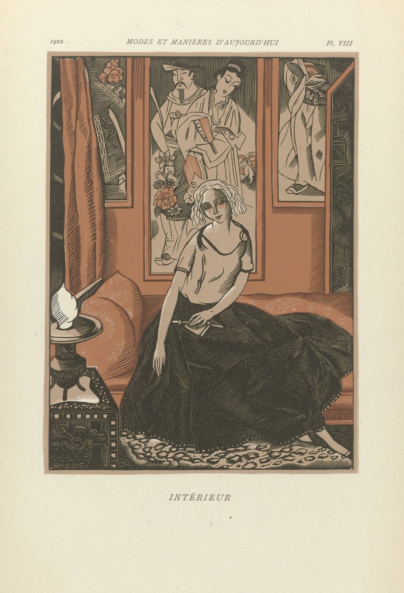 Fernand Siméon - Intérieur