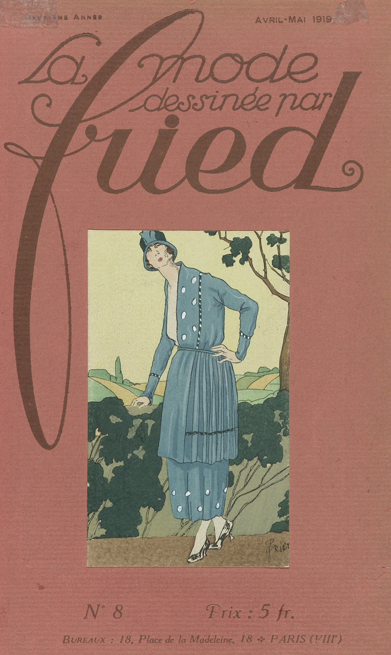 Fried - La Mode dessinée