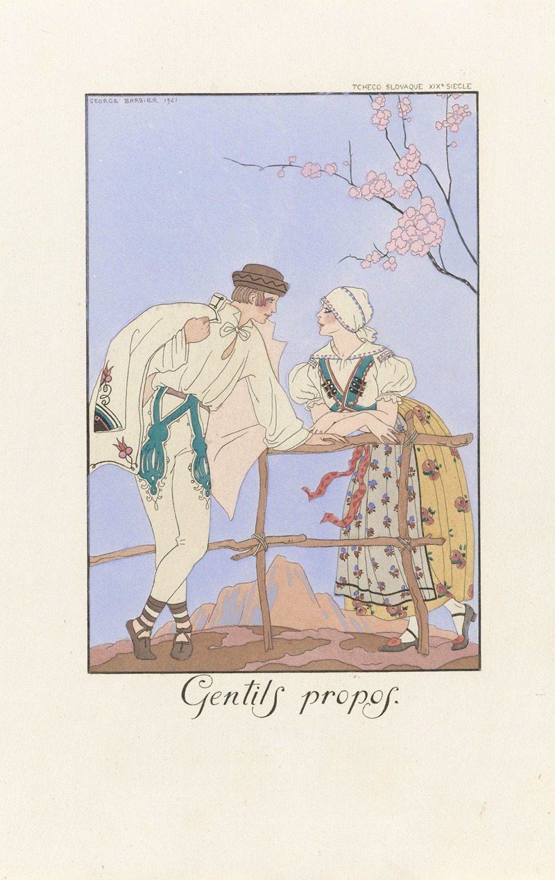 George Barbier - Gentils Propos