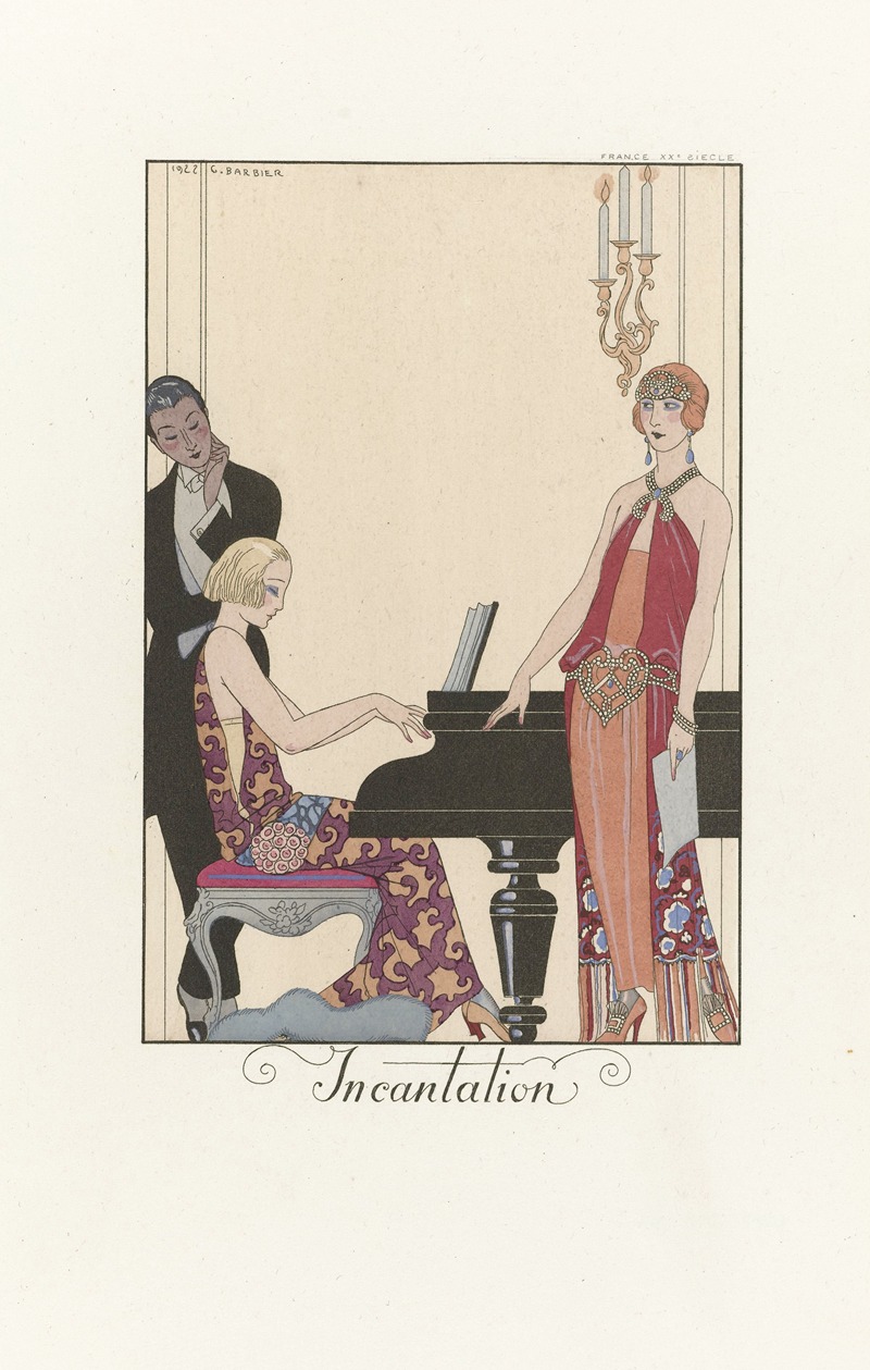 George Barbier - Incantation