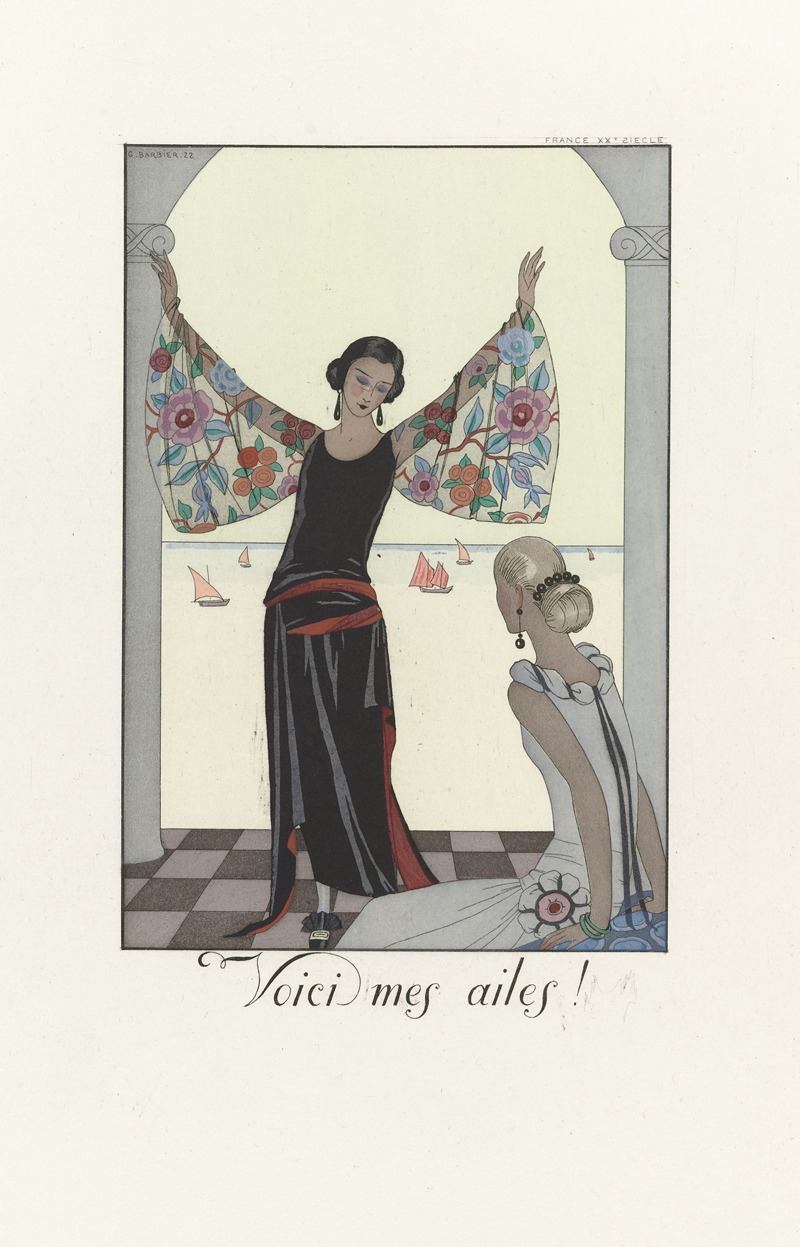 George Barbier - Voici mes ailes!