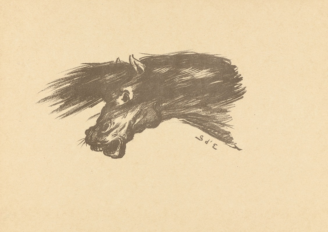 Georges d'Espagnat - Head of horse