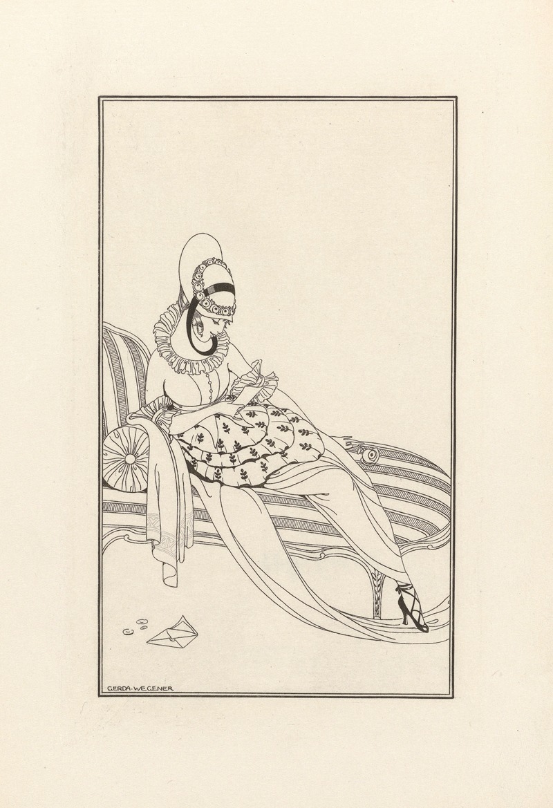 Gerda Wegener - Journal des Dames et des Modes, Costumes Parisiens