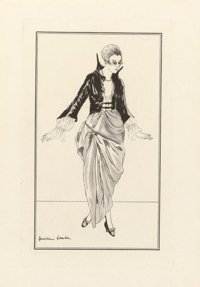 Germaine Leurain - Journal des Dames et des Modes, Costumes Parisiens. No. 169