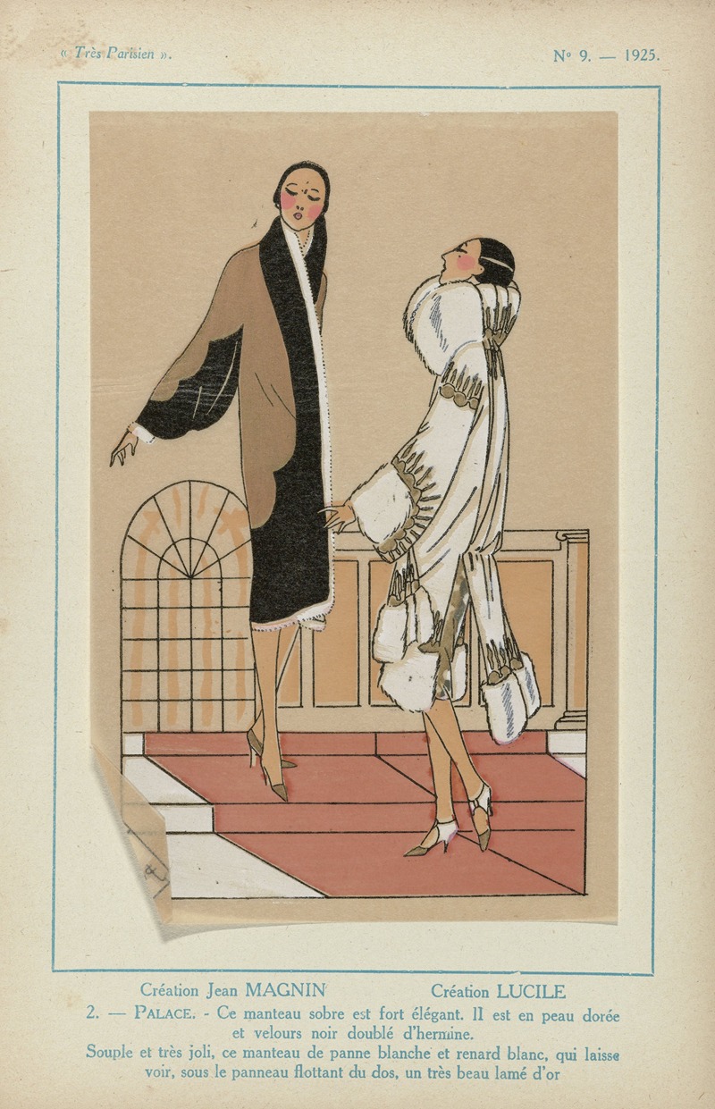 G-P. Joumard - Création Jean Magnin Création Lucille. – Palace