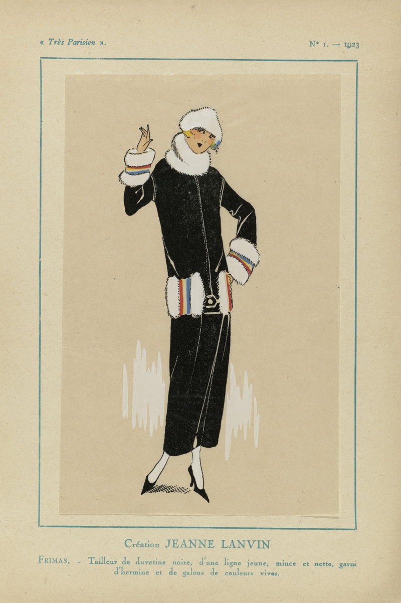 G-P. Joumard - Création Jeanne Lanvin