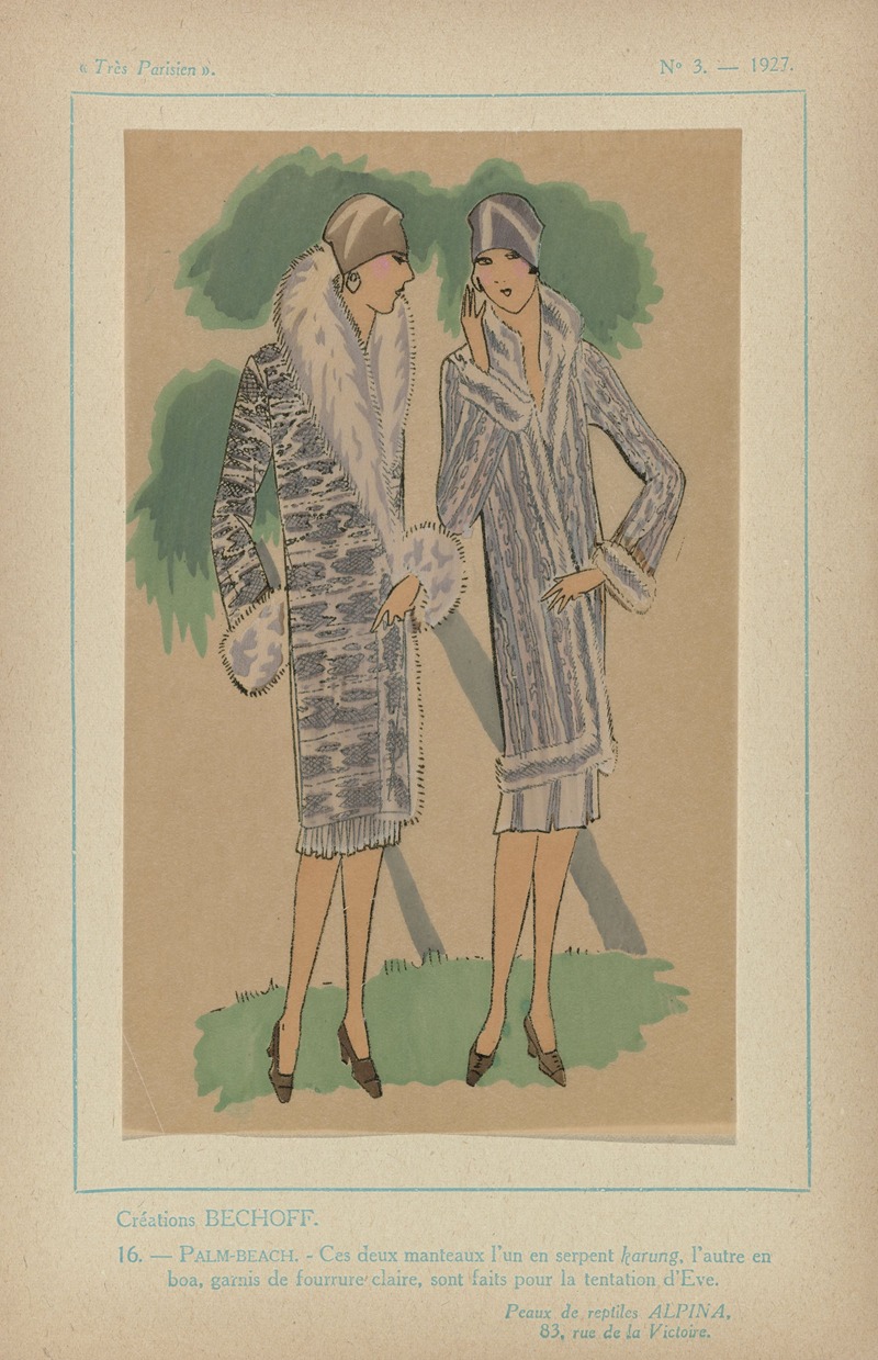 G-P. Joumard - Créations Bechoff – Palm-Beach