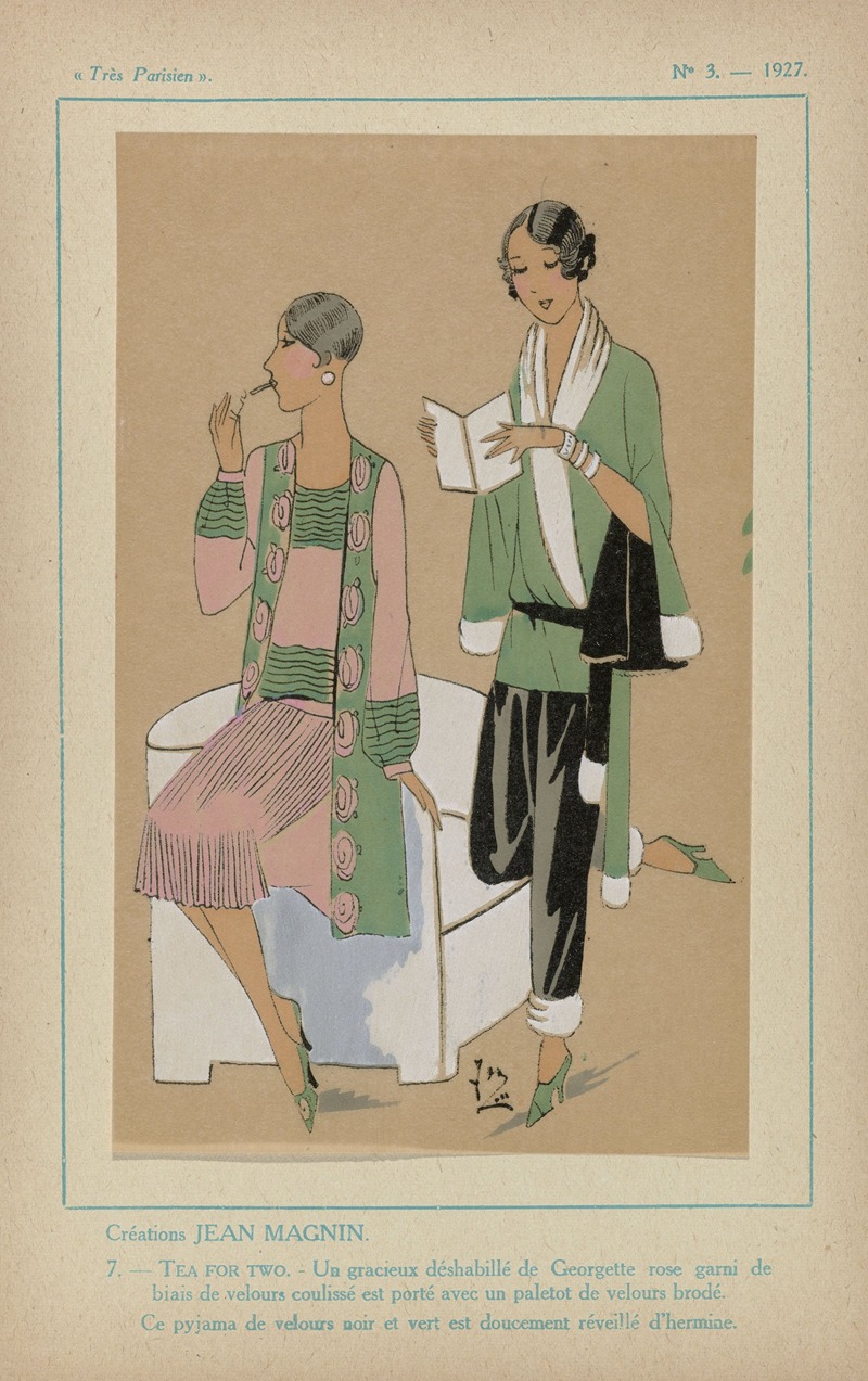 G-P. Joumard - Créations Jean Magnin – Tea For Two