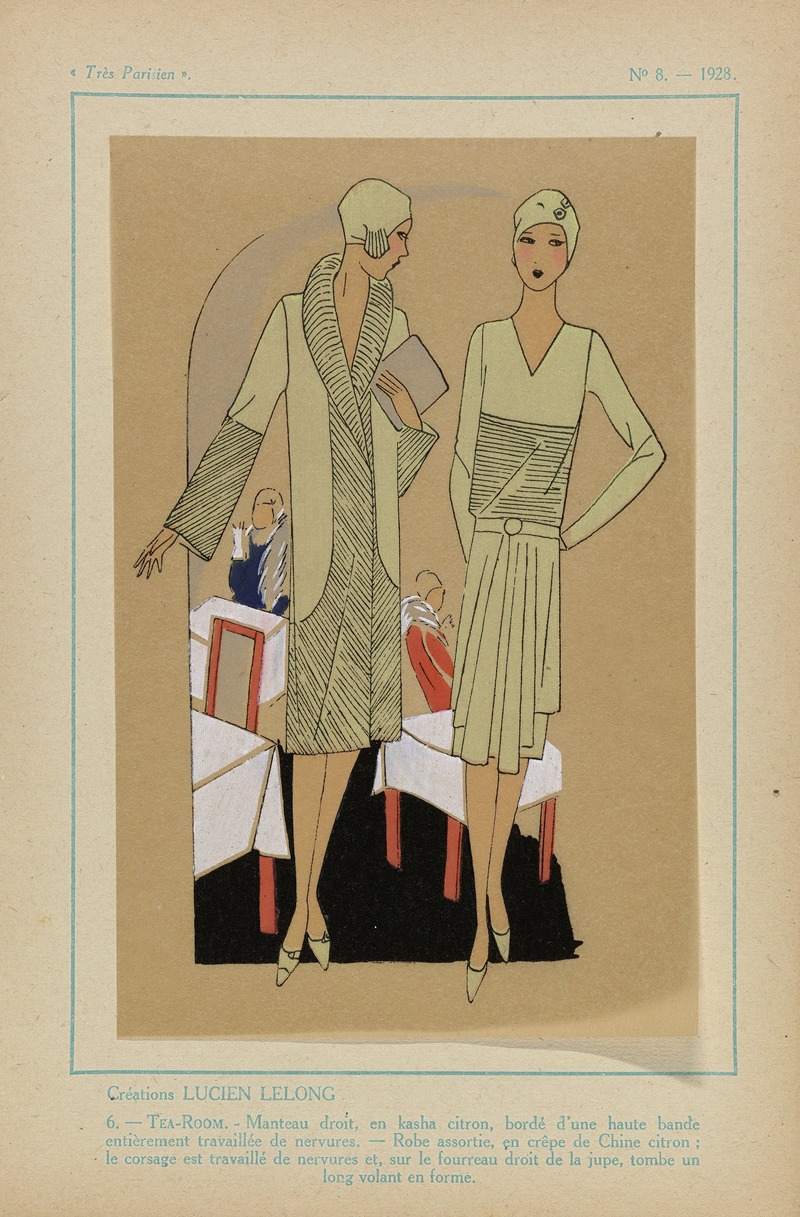 G-P. Joumard - Créations Lucien Lelong – Tea-Room
