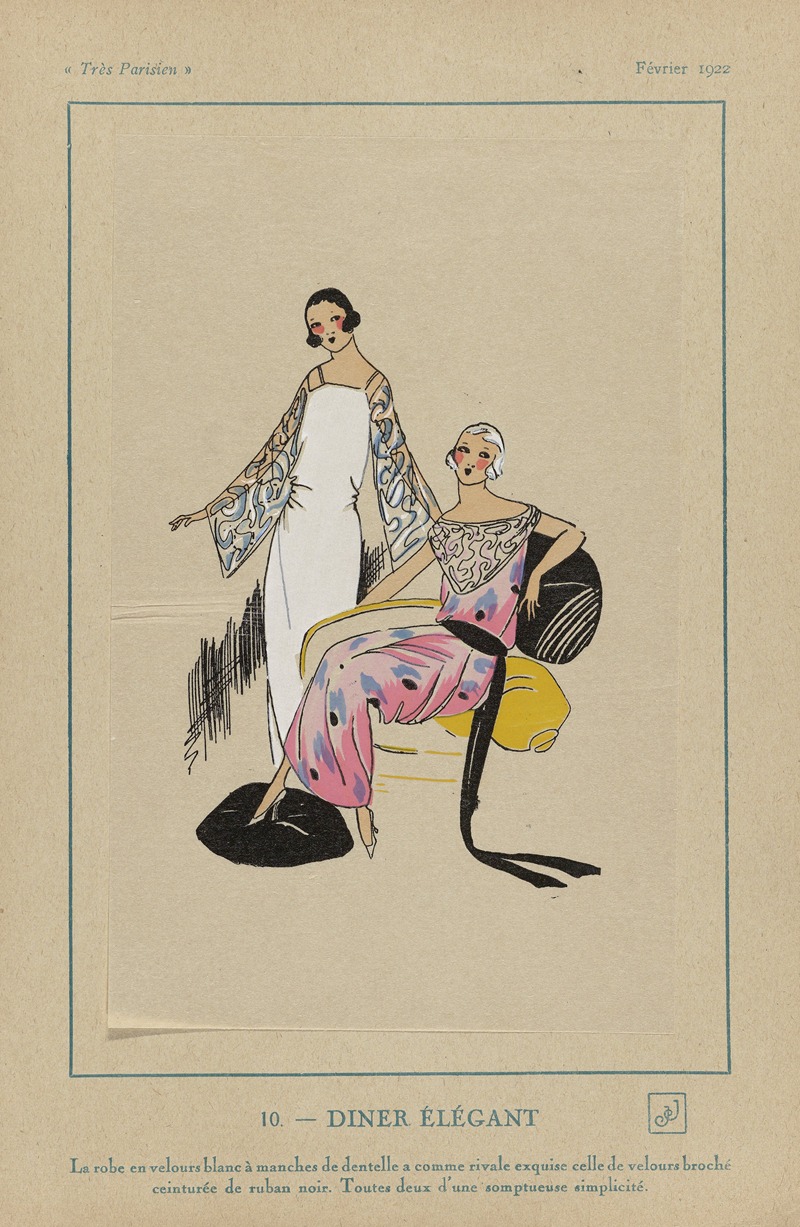 G-P. Joumard - Diner Élégant