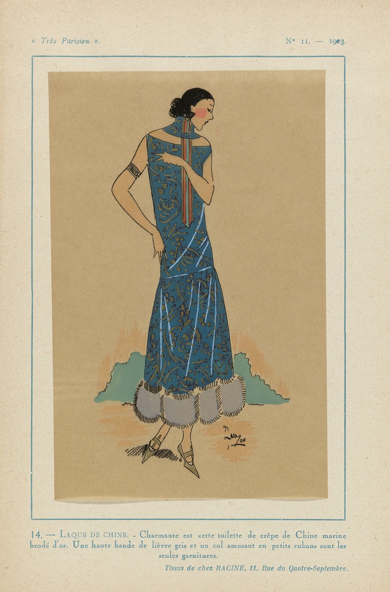 G-P. Joumard - Laque De Chine.