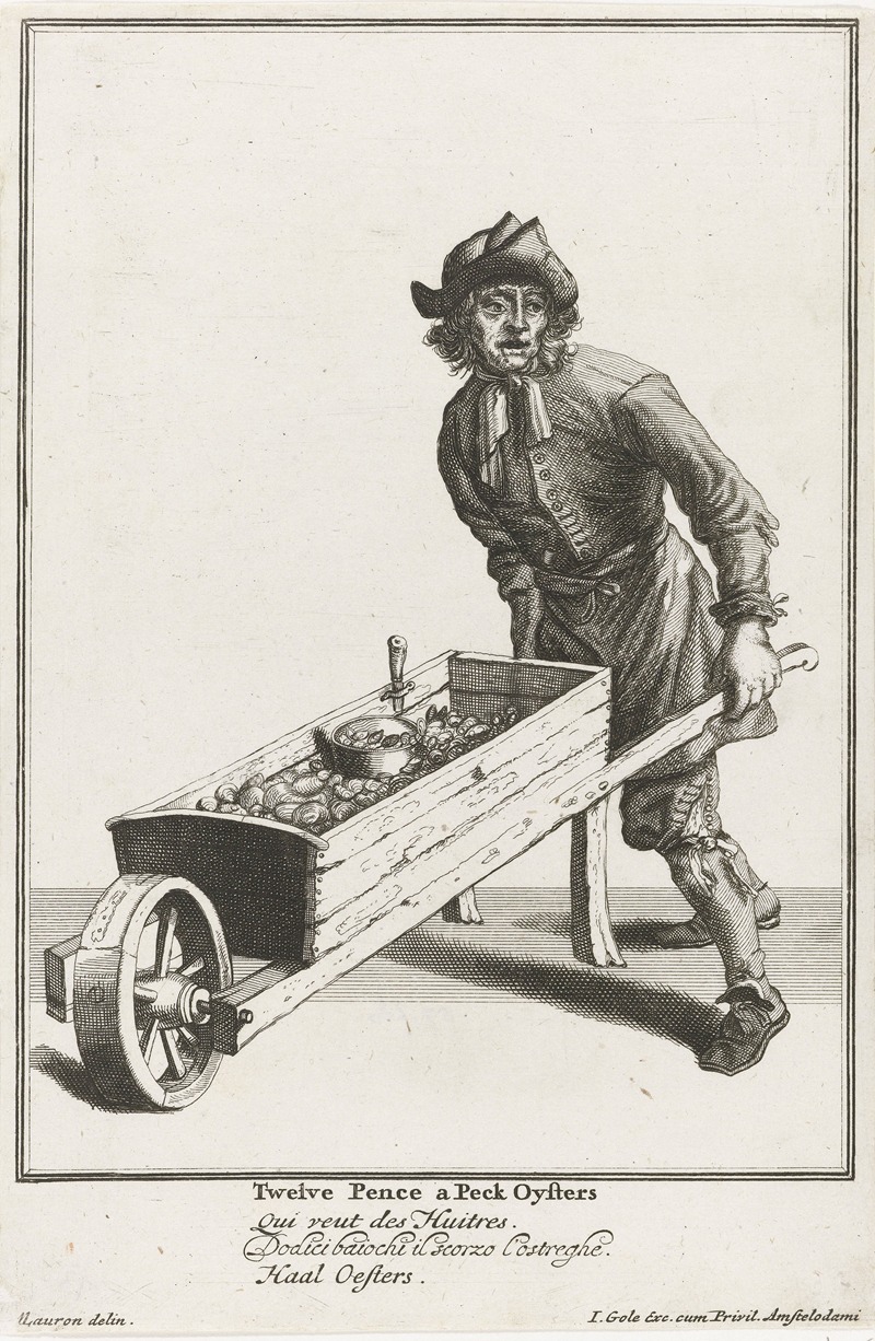 Jacob Gole - Twelve pence a Peck Oysters