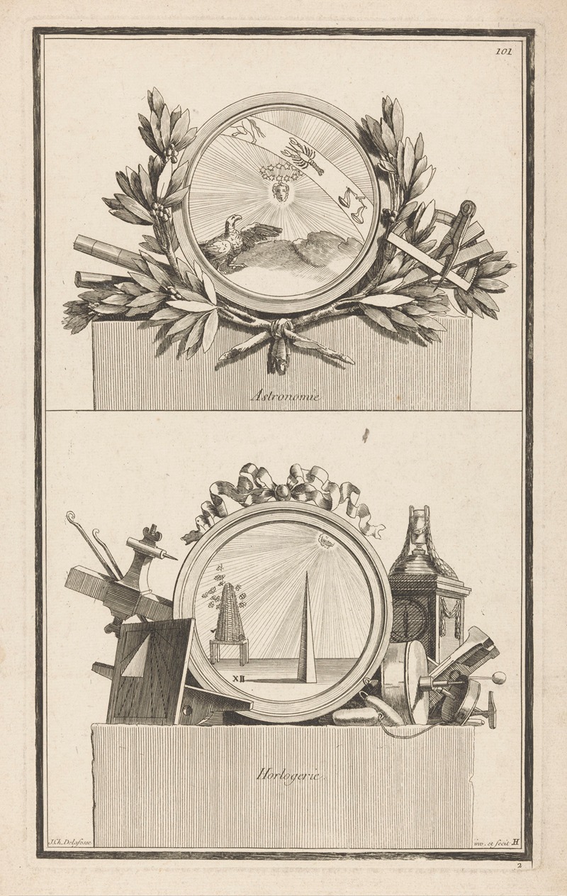 Jean-Charles Delafosse - Astronomie, Horlogerie