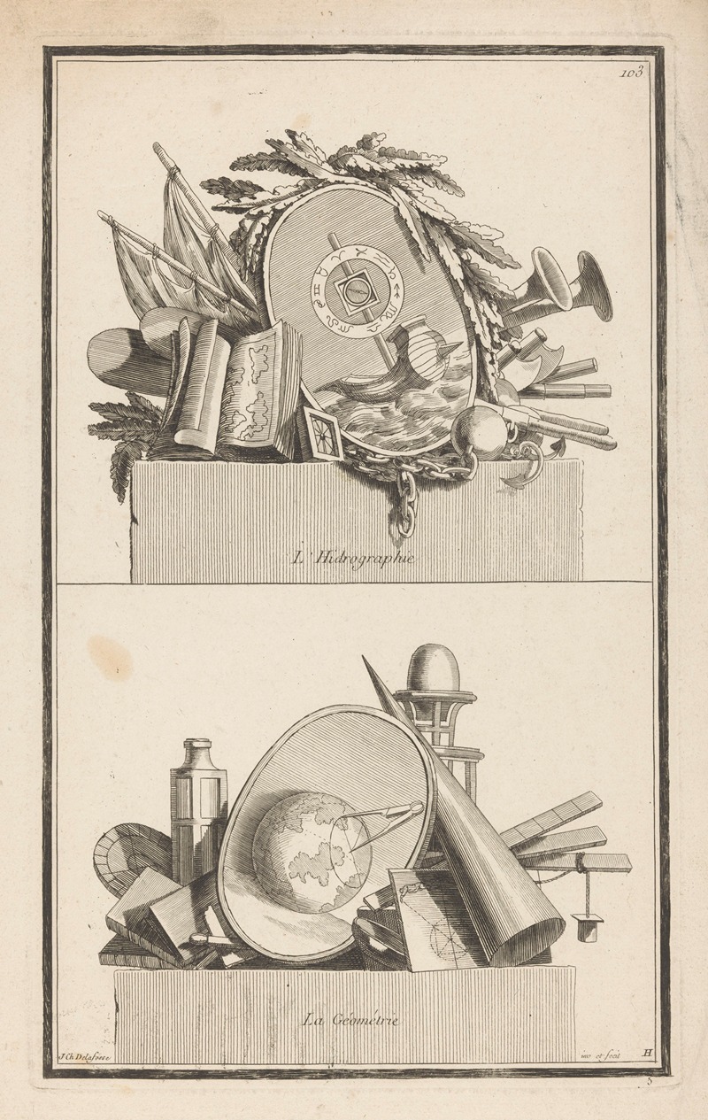 Jean-Charles Delafosse - L’Hidrographie, La Géométrie