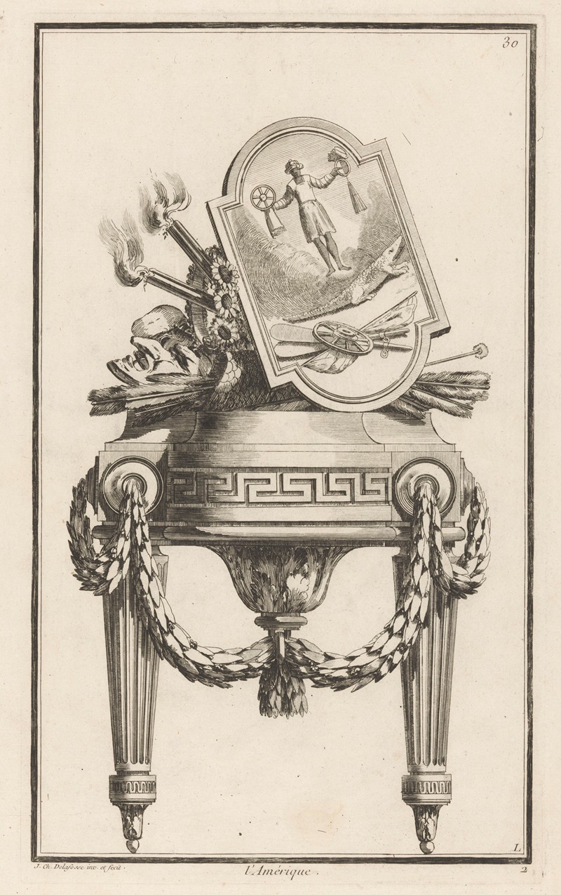 Jean-Charles Delafosse - L’Amérique