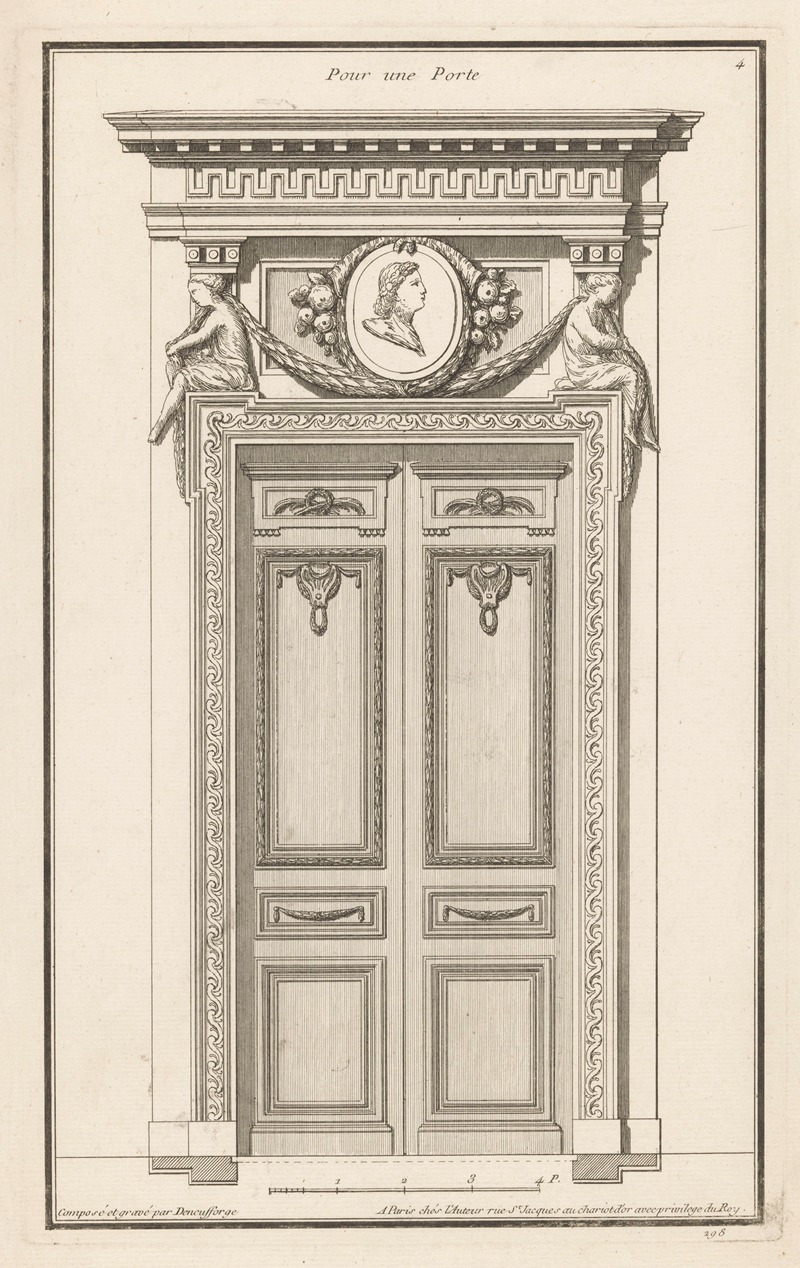 Jean François de Neufforge - Pour un Porte