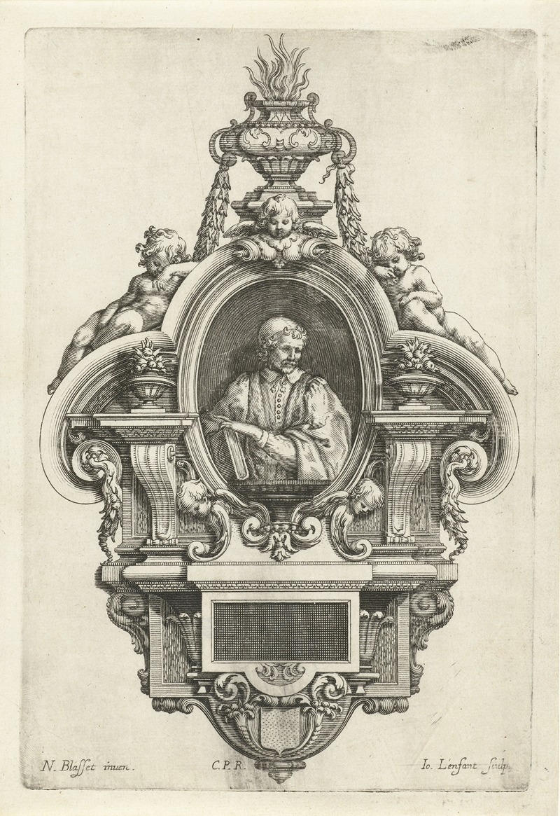 Jean Lenfant - Epitaph of a clergyman