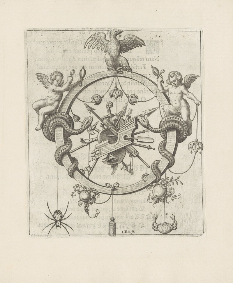 Johann Theodor de Bry - Letter O for O Lord