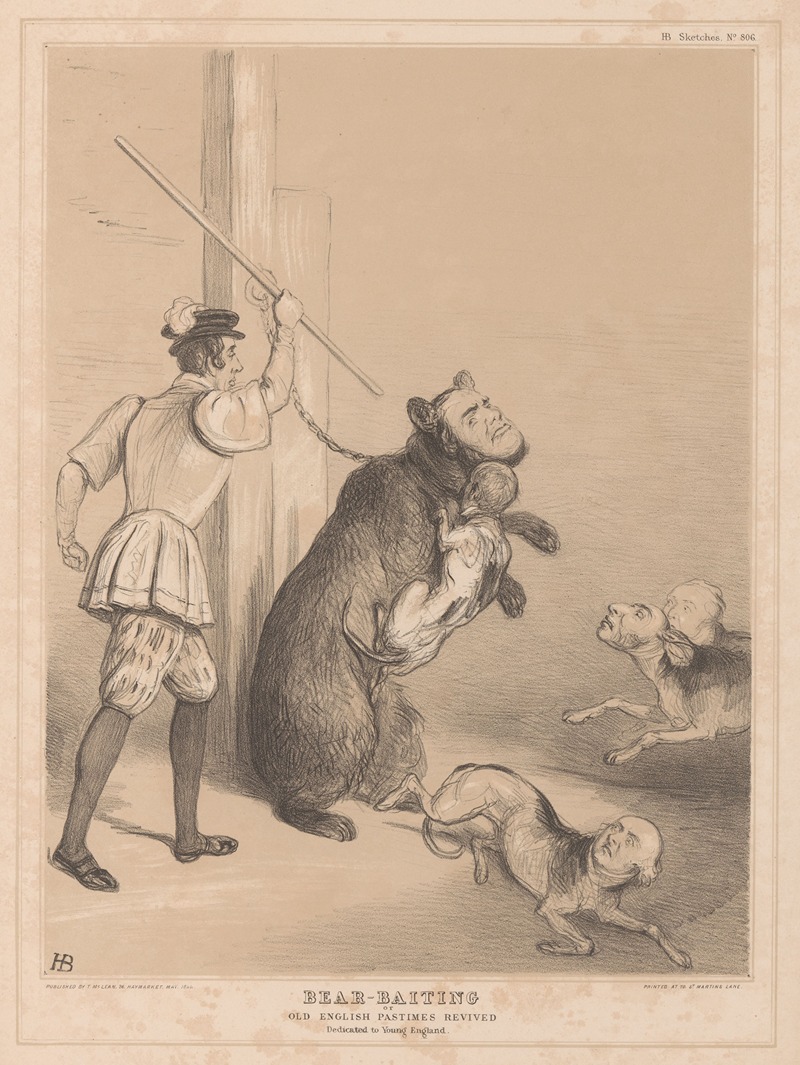 John Doyle - Bear-baiting or Old English pastimes revived