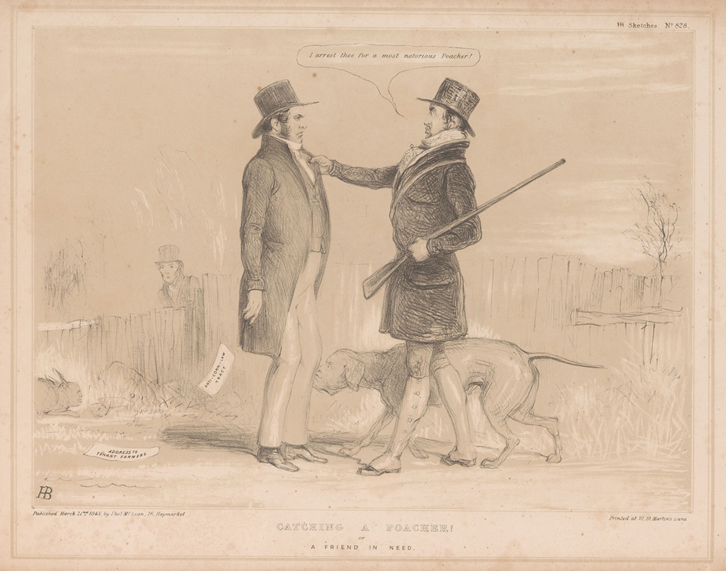 John Doyle - Catching a poacher! or A friend in need